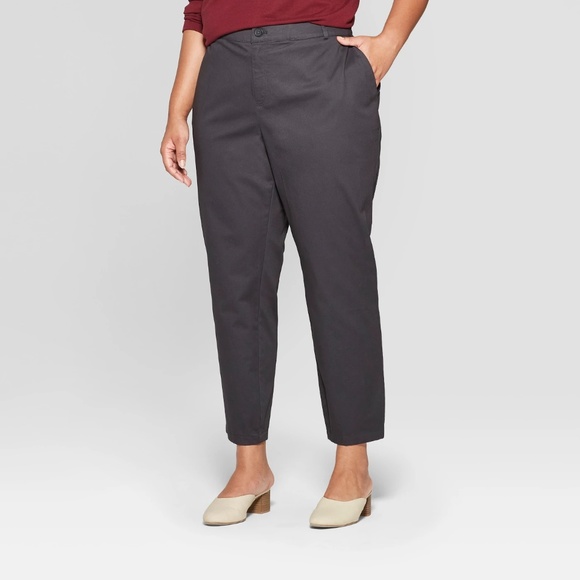 dark grey chinos womens